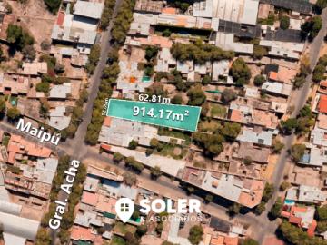 Importante Terreno Centrico De 914.17m², Ideal Inversion