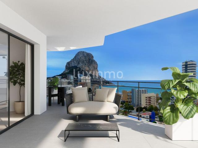 Impresionantes pisos modernos con vistas al mar en Playa de. 70m² Calpe Calp