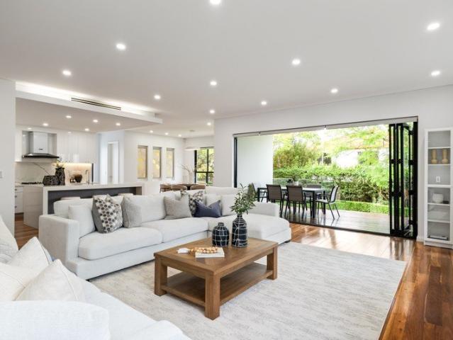 Impressive contemporary residence presents luxurious near new comfort