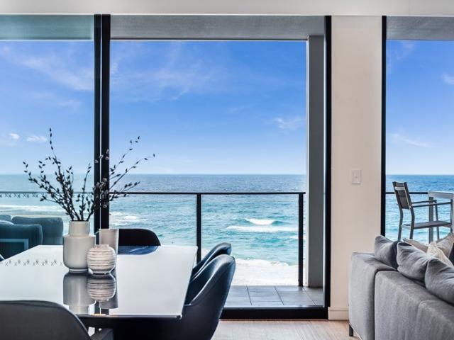 Impressive Super Sized Apartment in Prized Oceanfront Setting