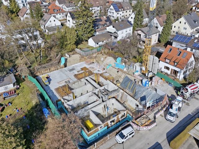 In 2026 einziehen: Neubauprojekt: Lichtdurchflutete 3 Zimmerwohnung Nr. 7 mit großer Sonnenterrasse im 1. OG !