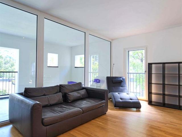 In affitto a Lugano centro, loft ammobiliato con veranda