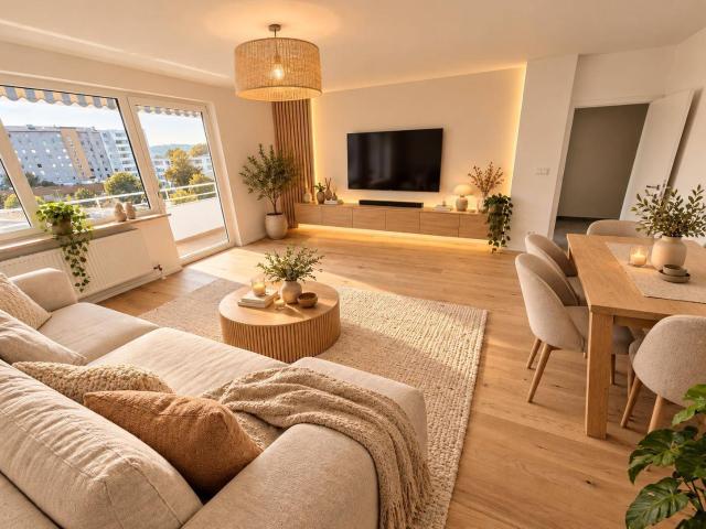 In Atterseenähe: Moderne 4 Zimmer Wohnung mit 2 Loggien – Erstbezug nach Sanierung! Provisionsfrei