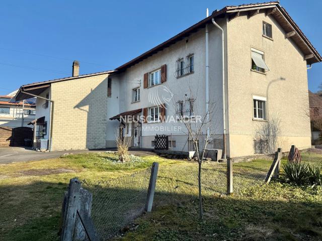 In Courfaivre, eine 4 Zimmer Wohnung im ersten Stock zum Verkauf