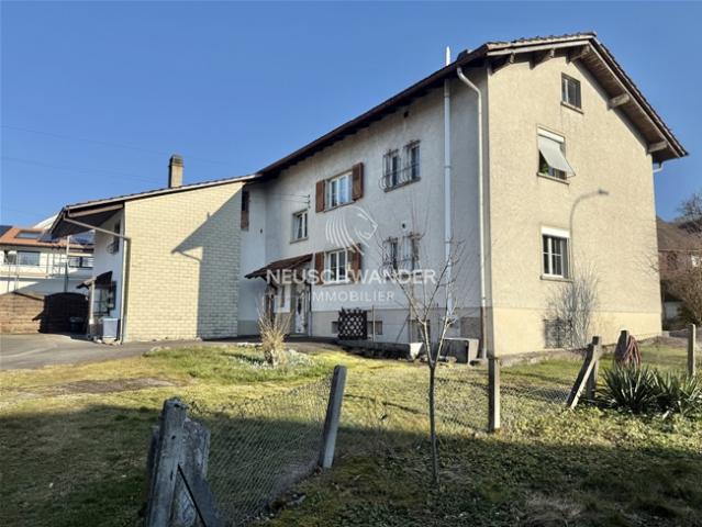 In Courfaivre, eine 4 Zimmer Wohnung im ersten Stock zum Verkauf