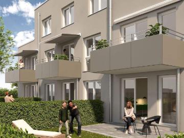 In dem Jahr bezugsfertig! 3 Zi. Whg. im 1.OG mit West Balkon, Bad mit Fenster, Top Ausstattung, jetzt schon besichtigen!
