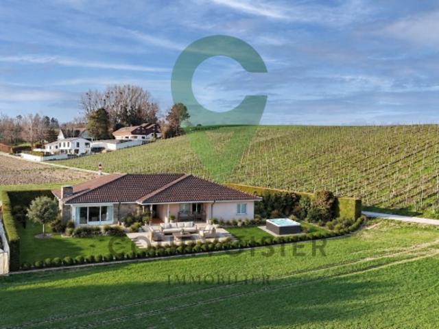 In der Nähe von Morges ebenerdiges Haus mit freiem Blick