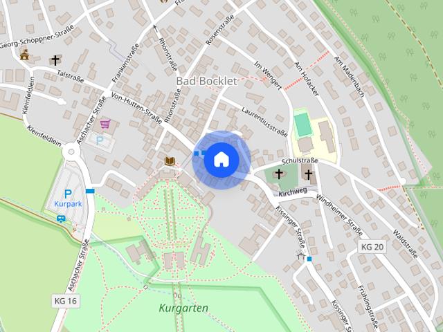 In ebener Lage von Bad Bocklet