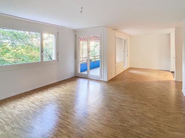 In einer familienfreundlichen Nachbarschaft, charmant renovierte 3,5 Zimmer
