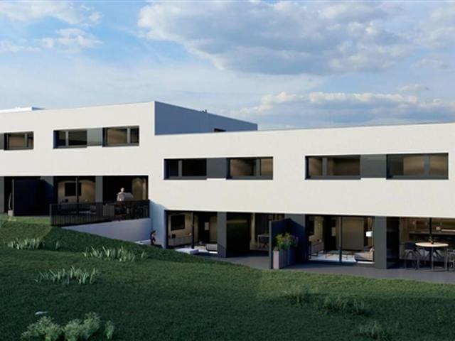 In Le Noirmont steht eine neue und moderne Doppelhaushälfte mit 5,5 Zimmern zum Verkauf