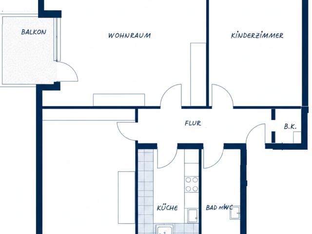 In Niederrad ankommen: 3 Zimmer mit Balkon für kleine Auszeiten