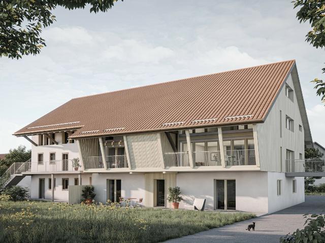 In renovierten Bauernhof neu 4,5 pcs Wohnung