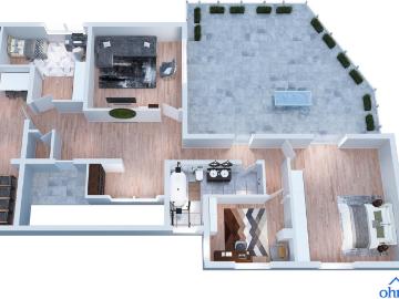 In Renovierung – großzügige Erdgeschosswohnung mit großer Terrasse, Platz für Familie & Hund