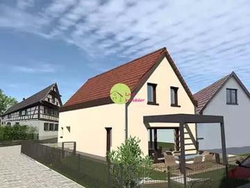 Innenheim 67880 Achat / Vente maison 5 pièces t5 parking