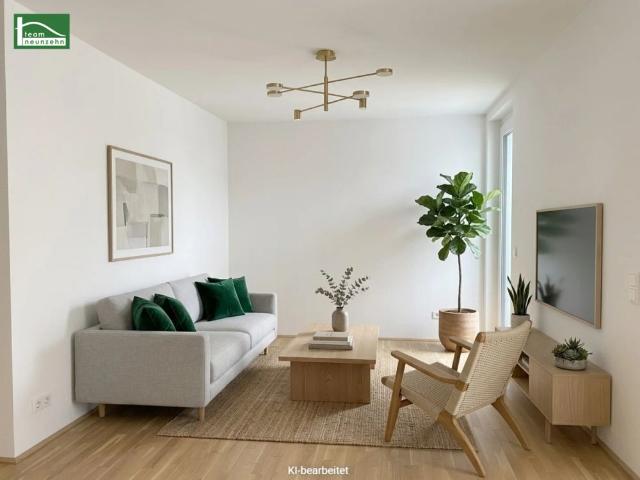 Innenhof Gartenwohnung in direkter Nähe zur U6 und S Bahn Handelskai sowie Millennium City! Ab Dezember verfügbar!