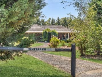 Innisfree A Private Country Home in the Heart of Malmsbury Serenity, sheds and space