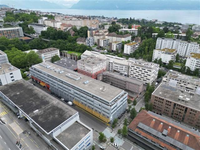 Innovativer Raum im Herzen von Lausanne ideal für Labore, Cleantech & Leichtindustrie