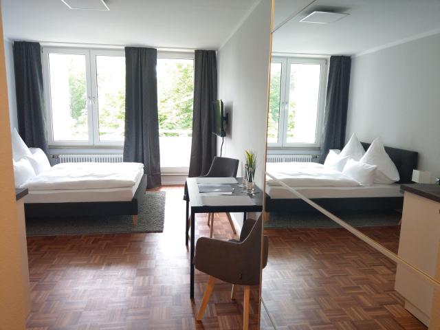 Inclusive rent. Business apartment with underground parking and balcony, Heidelberg Amsterdam Apartments for Rent