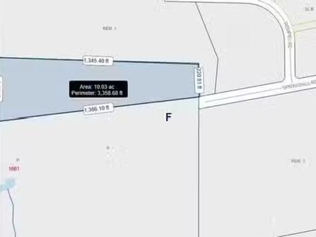 Industrial for sale in Parksville, Lt 1 Springhill Rd, 1027492