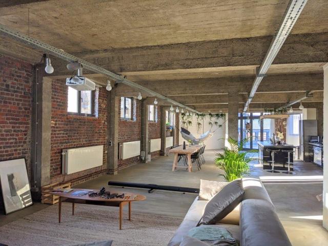 Industrial Loft Apartment for Rent in Molenbeek