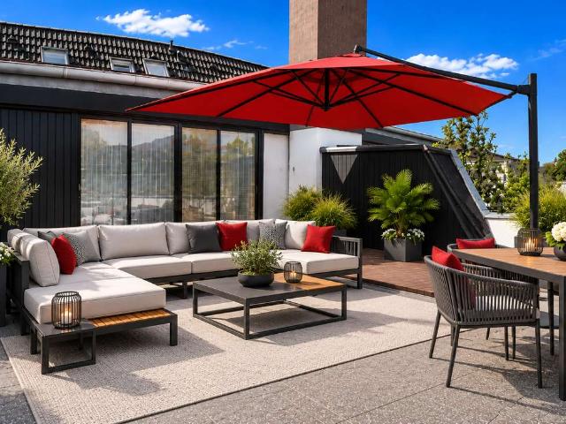 Individuelle Maisonettenwohnung 125m² Dachterrasse und TG Stellplatz