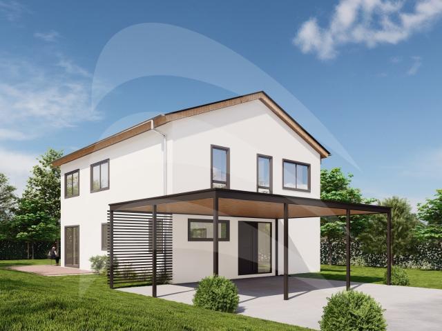 Individuelle Planung möglich: Lichtdurchflutetes Einfamilienhaus KfW40