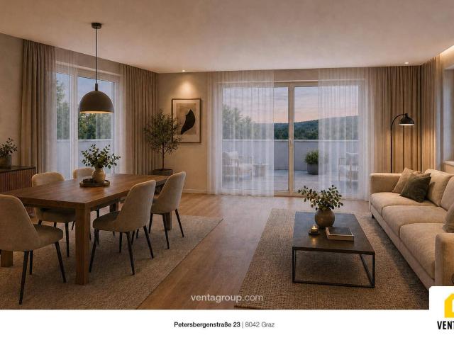 Individuelles & exklusives Penthouse in Traumlage St. Peter!
