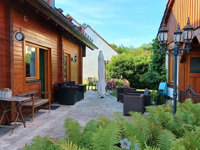 Individuelles Holz Blockhaus mit Wohlfühlambiente