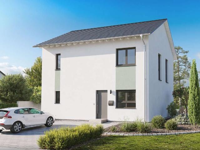 Individuelles Wohntraumhaus in Steppach Flexibles Ausbaukonzept trifft moderne Bauqualität