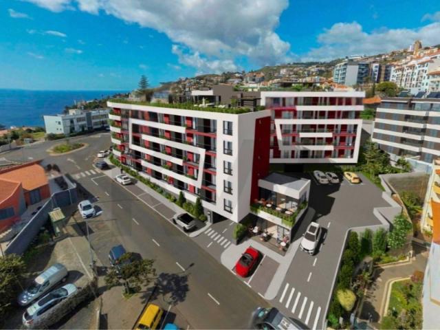 INFINITY Apartamento T1 com Vista Mar | Piscina Infinity Rooftop & Ginásio | Garajau, Madeira