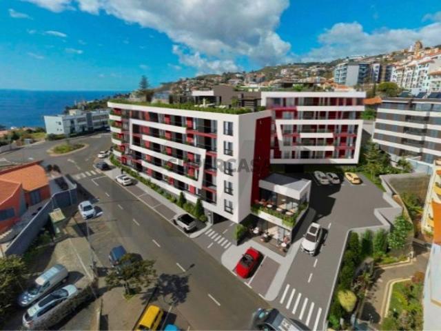 INFINITY Apartamento T1 com Vista Mar | Piscina Infinity Rooftop & Ginásio | Garajau, Madeira