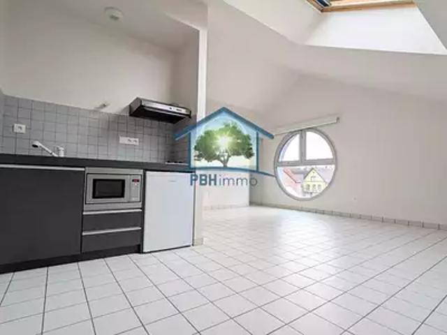Ingwiller 67340 Achat / Vente appartement 2 pièces t2 au dernier étage