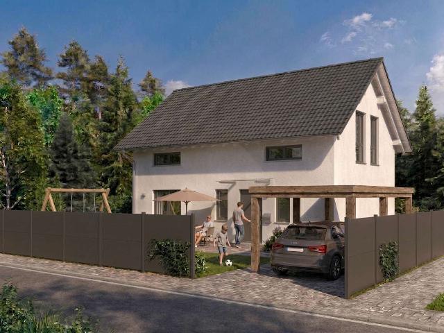 INKLUSIVE Grundstück!Neubau in Godshorn: Energiesparhaus mit Garten und Stellplatz