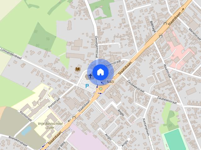 Instapklaar 2 slaapkamerappartement in centrum Zulte met garage!
