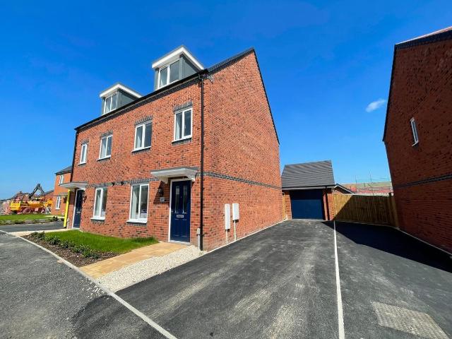 Insley Avenue, Lichfield WS14, 3 bed town house to rent, £1,750 pcm | PrimeLocation