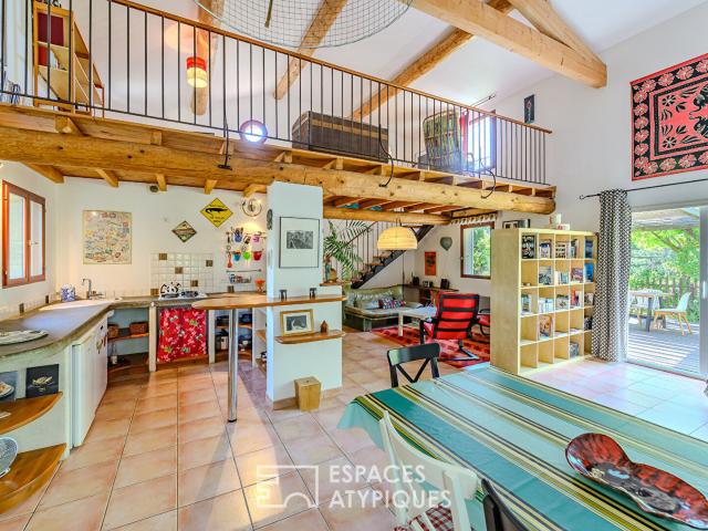 Inspiration artistique et lignes claires pour ce cottage en Provence