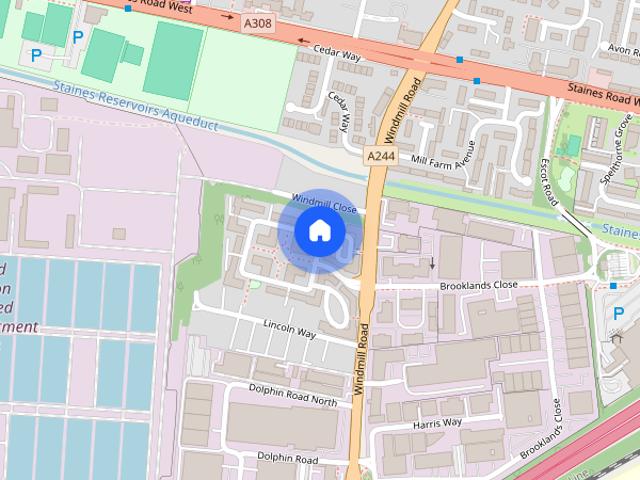 International Way, Sunbury on Thames, Surrey, TW16