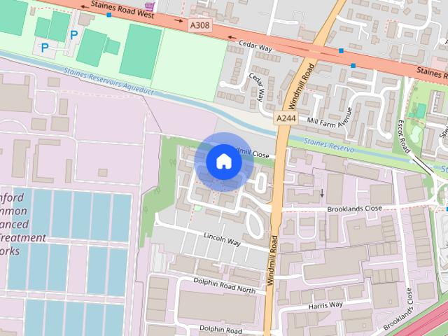 International Way, Sunbury on Thames, Surrey, TW16