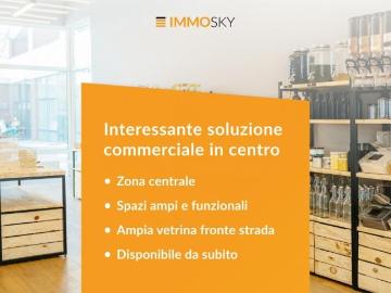 Interessante Einkaufslösung im Zentrum