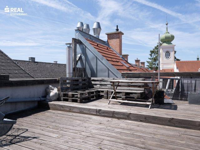 Maisonette Dachterrassenwohnung in Innenstadtnähe