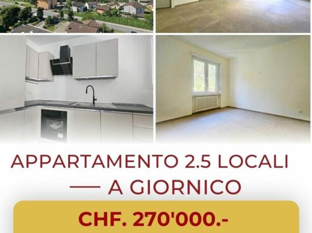 INTERESSANTI APPARTAMENTI 2.5 LOCALI