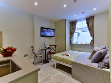 Interesting studio near the Marylebone train station Has an Apartment