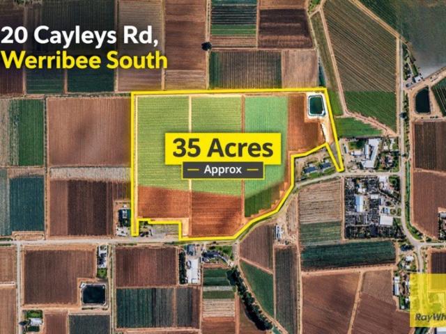 INVEST, HOLD & HARNESS THE POTENTIAL OF 34.96 ACRES IN WERRIBEE SOUTH