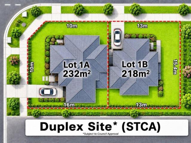 Invest in to Duplex Site Prime Location. !