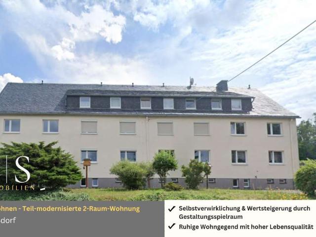 Investieren, wo andere Urlaub machen teil modernisierte 2 Raum Wohnung mit Gestaltungspotenzial