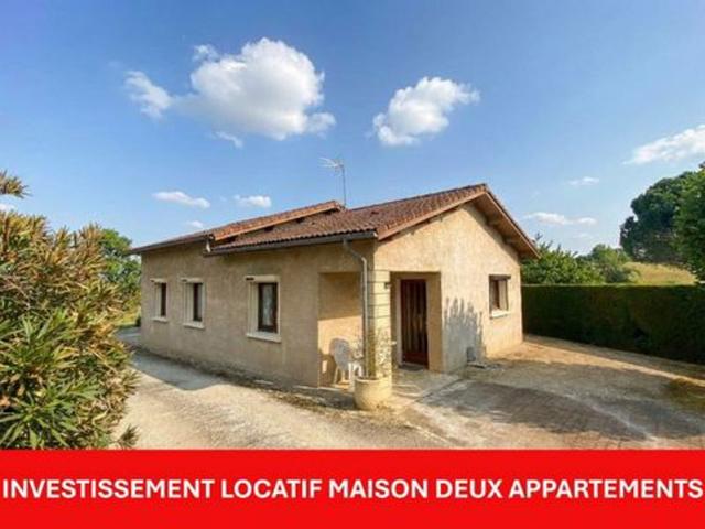 INVESTISSEMENT LOCATIF / Maison 2 logements meubl&