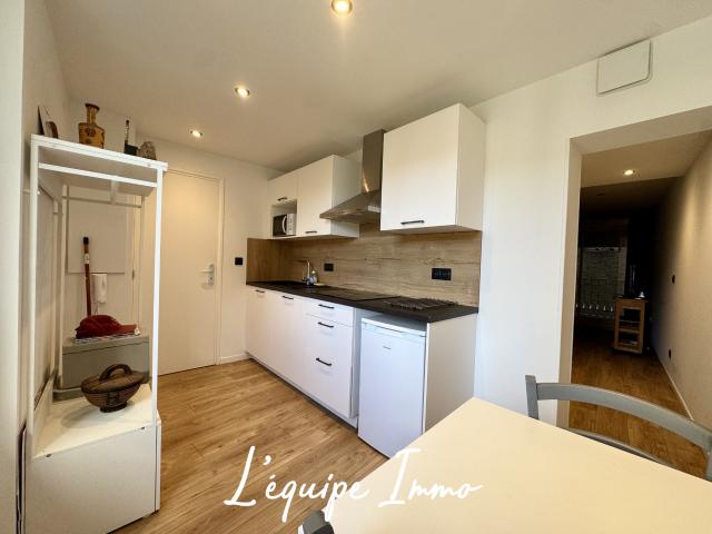 Investissement locatif Appartement T1 26,3m2 entièrement rénové PLEIN CENTRE VILLE