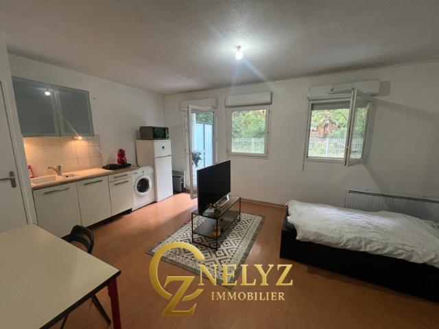 Investissement locatif Studio 30 m2 terrasse jardin, loca