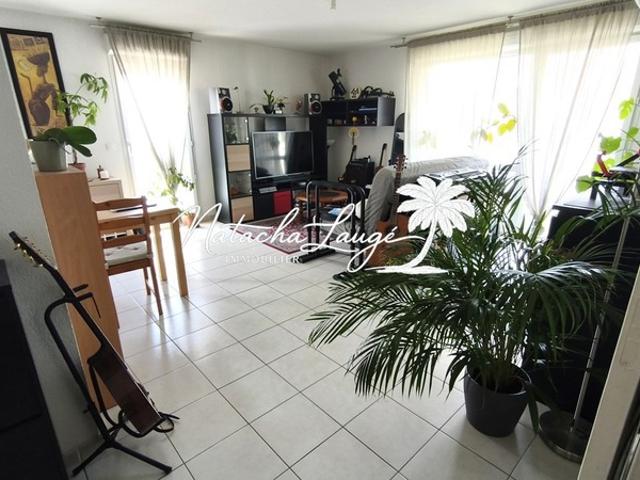Investissement locatif – T3 de 66 m² à vendre loué – Terrasse Sud – Garage 15,80 m²