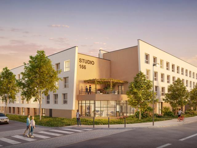 Investir Appartement en Résidence Etudiante de type T2 de 38 m² à METZ Studio 166 NEORESID